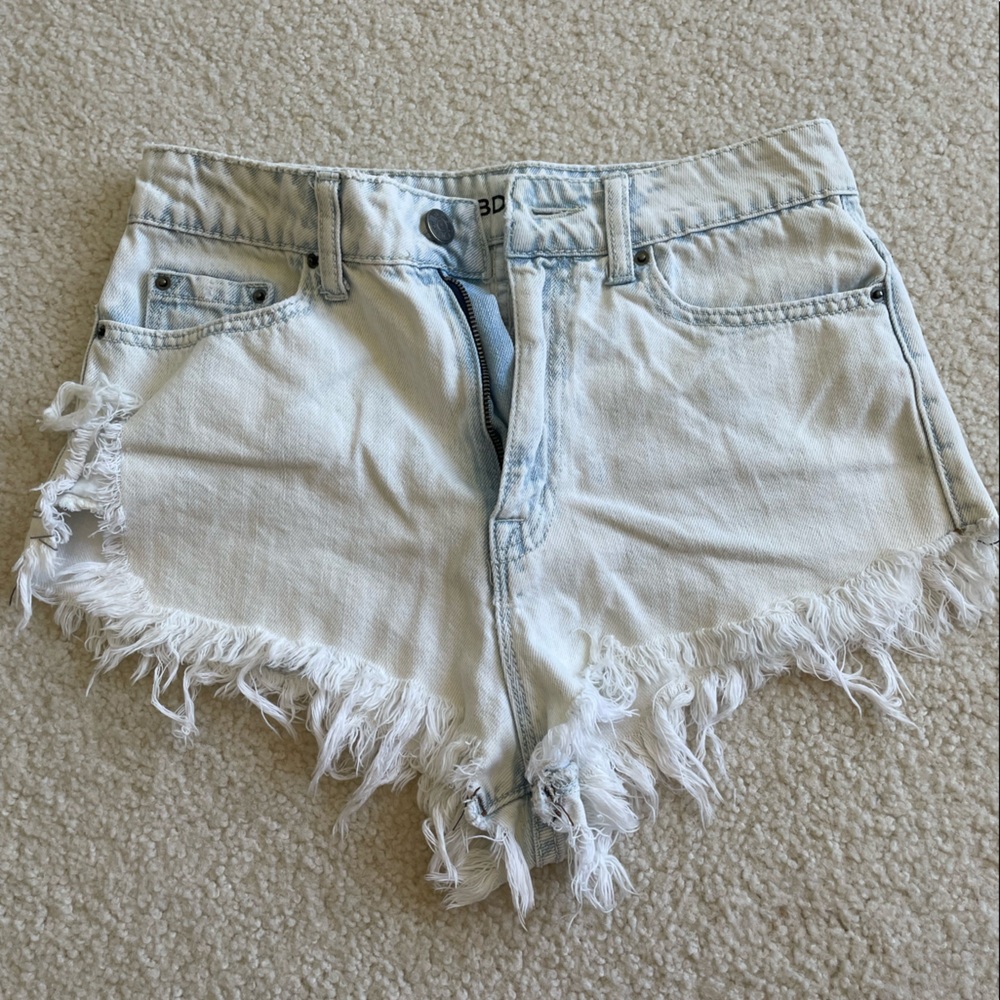 BDG Ripped Jean Shorts